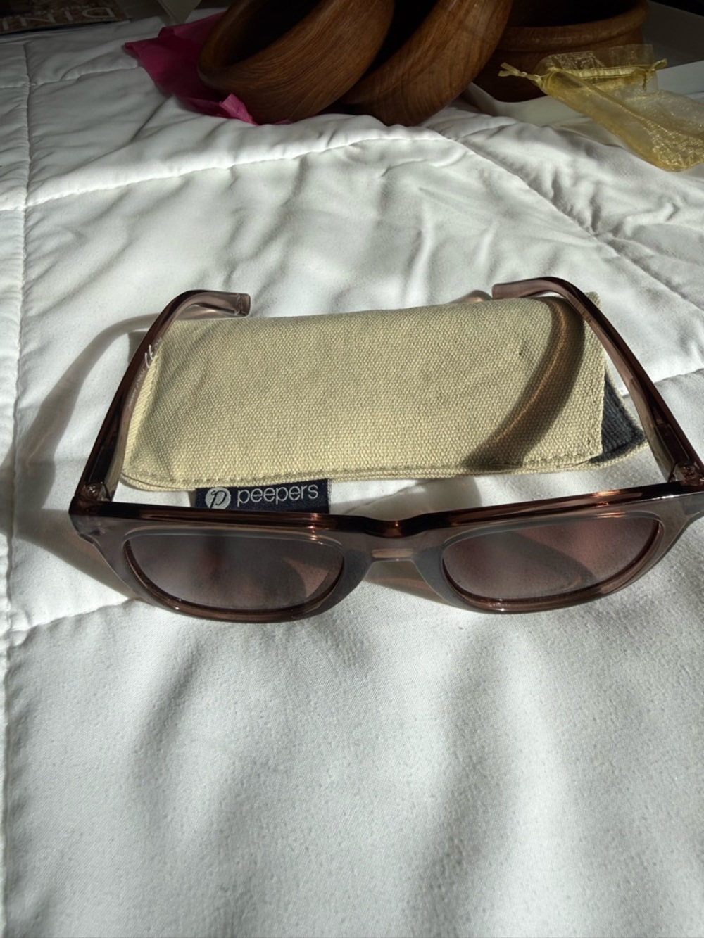 Peepers Harbor best selling style Women's Sunglasses -warm gray - Picture 2 of 10